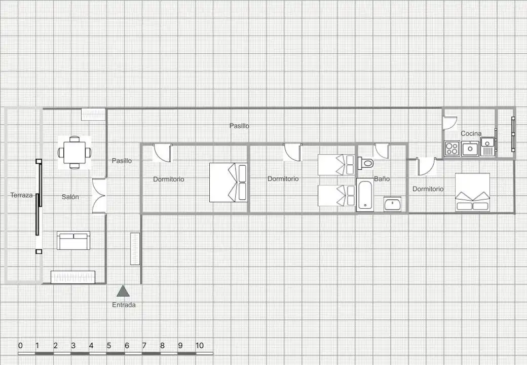 Apartment mit Terrasse zur Miete in Miramar, imagen 22