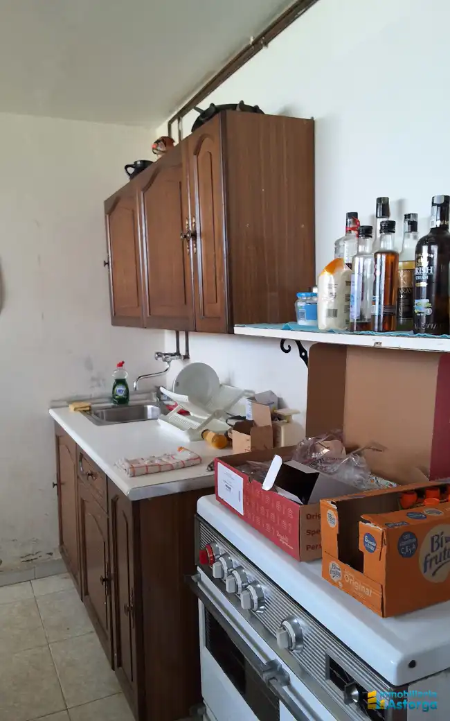 Cocina de Casa o chalet en venta en Astorga con Calefacción, Jardín privado y Parquet