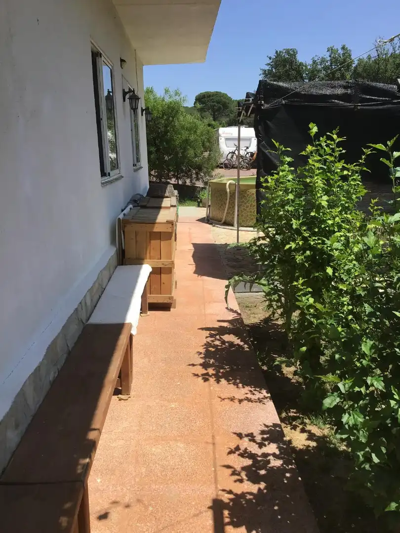 Terrasse von Haus oder Chalet zum Verkauf in Santa Coloma de Farners mit Heizung, Privatgarten und Terrasse