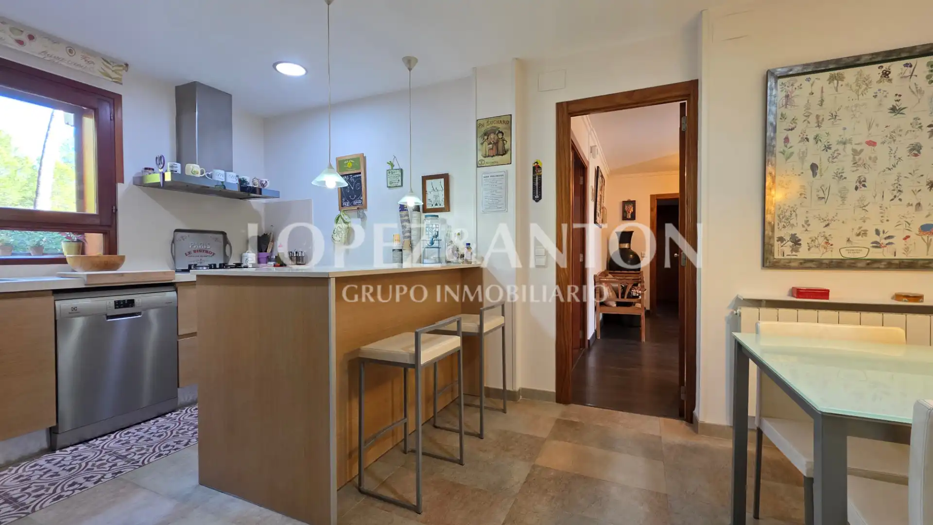 Küche von Haus oder Chalet zum Verkauf in L'Eliana mit Klimaanlage, Heizung und Privatgarten