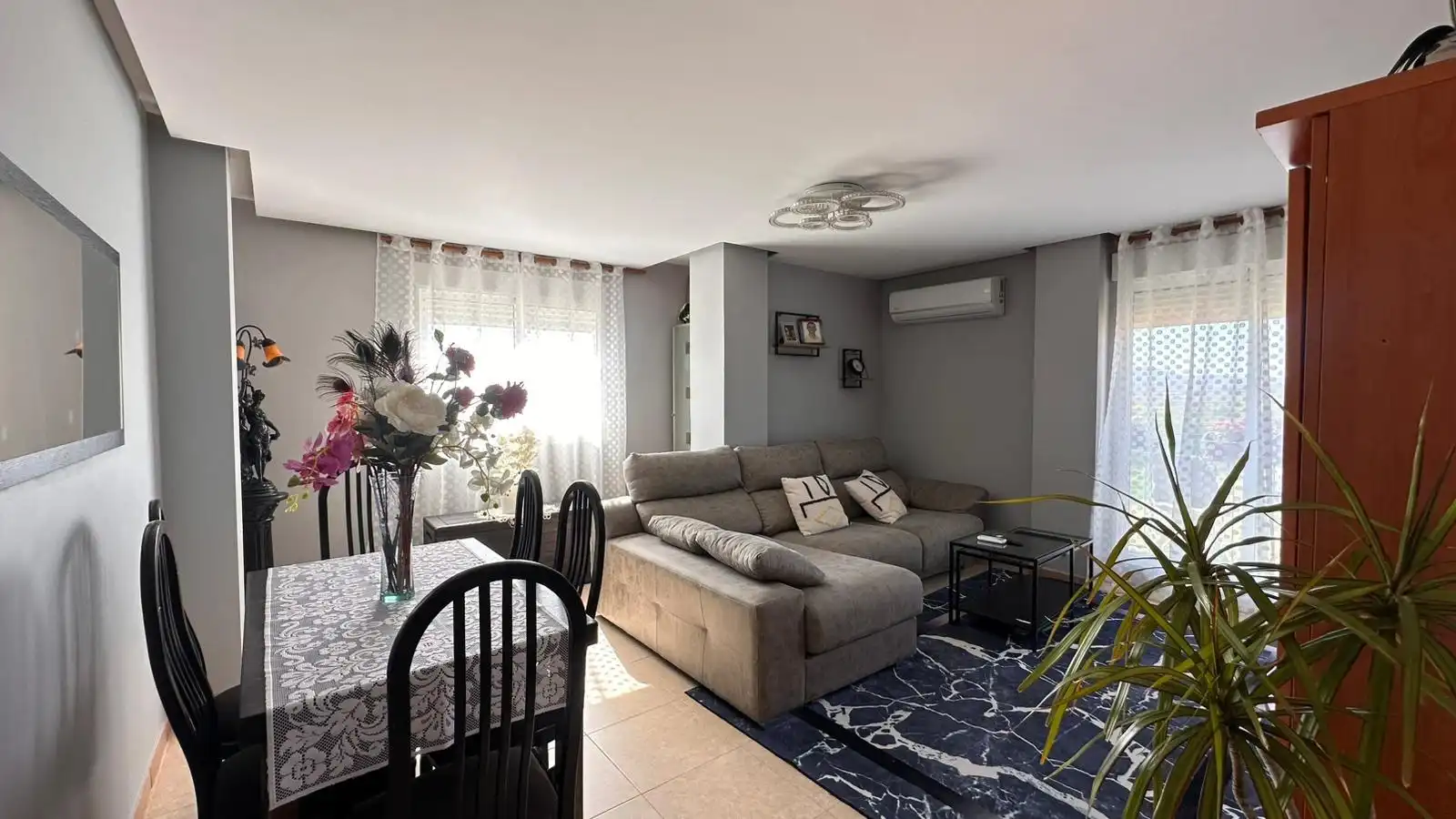 Sala de estar de Piso en venta en Massalavés con Aire acondicionado, Trastero y Amueblado