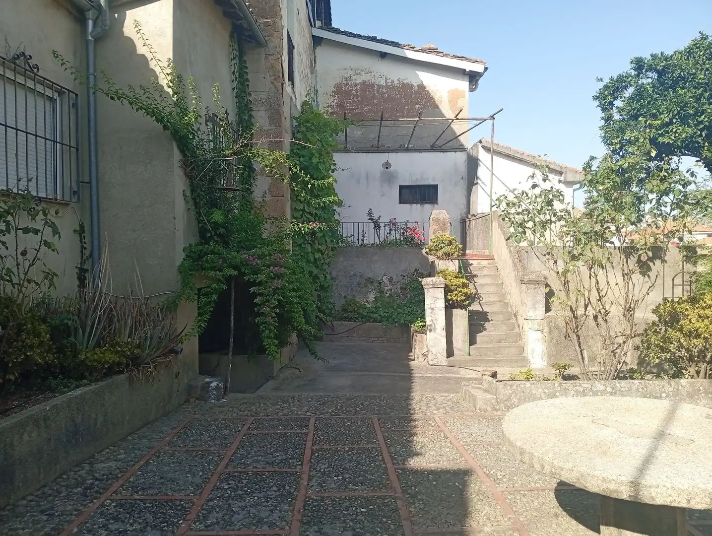 Vista exterior de Casa o chalet en venta en Villanueva de la Vera con Jardín privado y Trastero