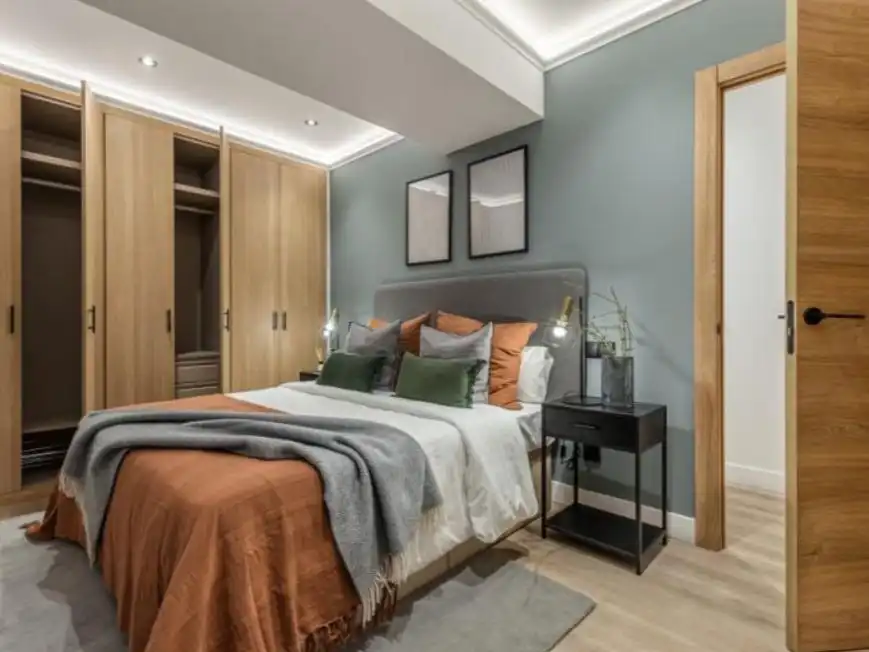 Bedroom of Flat for sale in Madrid  with Heating