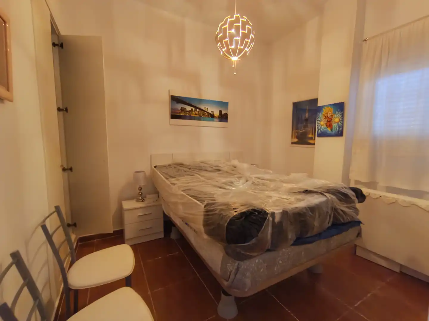 Schlafzimmer von Erdgeschoss zum Verkauf in Punta Umbría mit Möbliert, Ofen und Waschmaschine