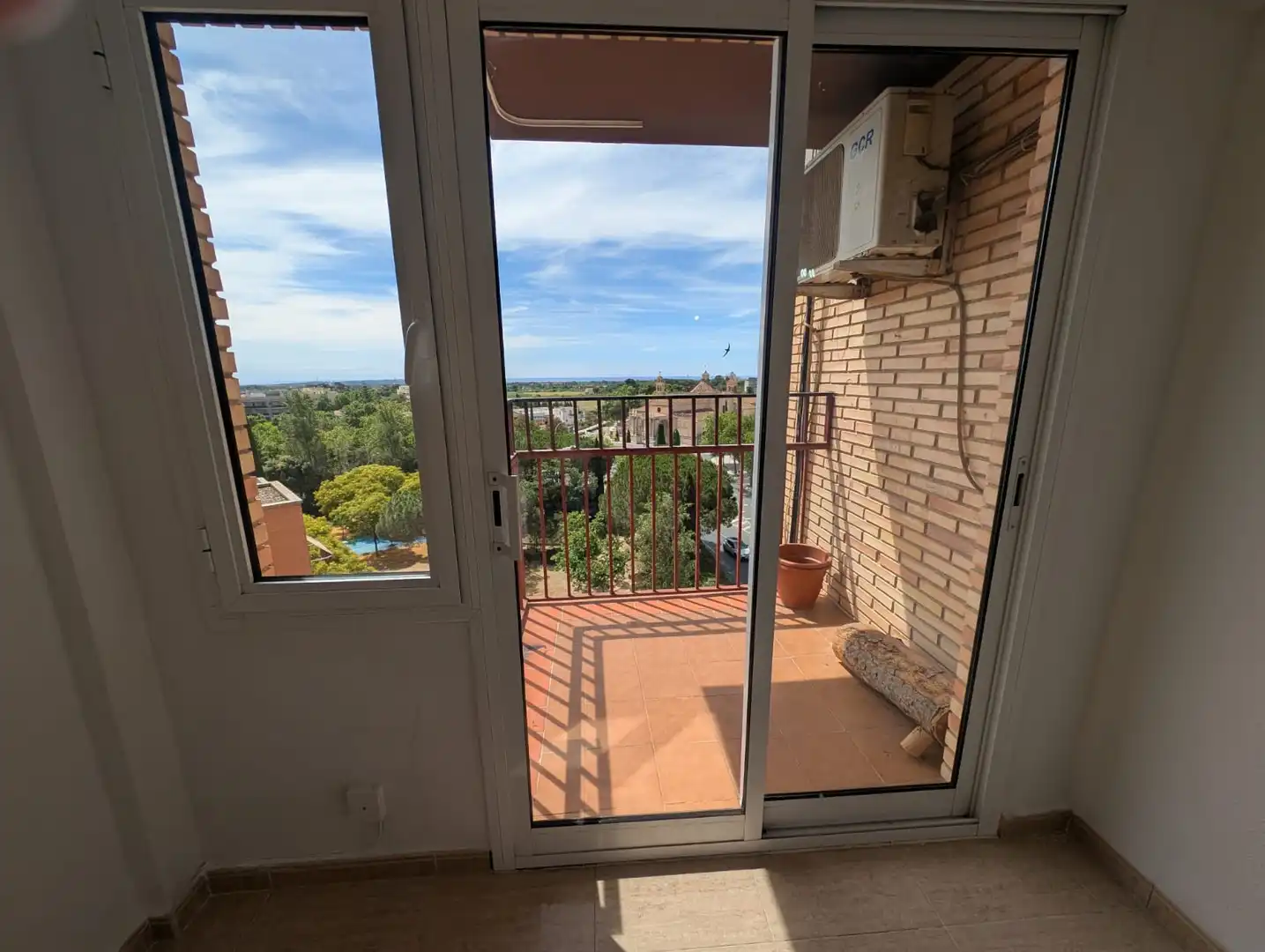 Terraza de Piso de alquiler en Reus con Aire acondicionado, Horno y Balcón