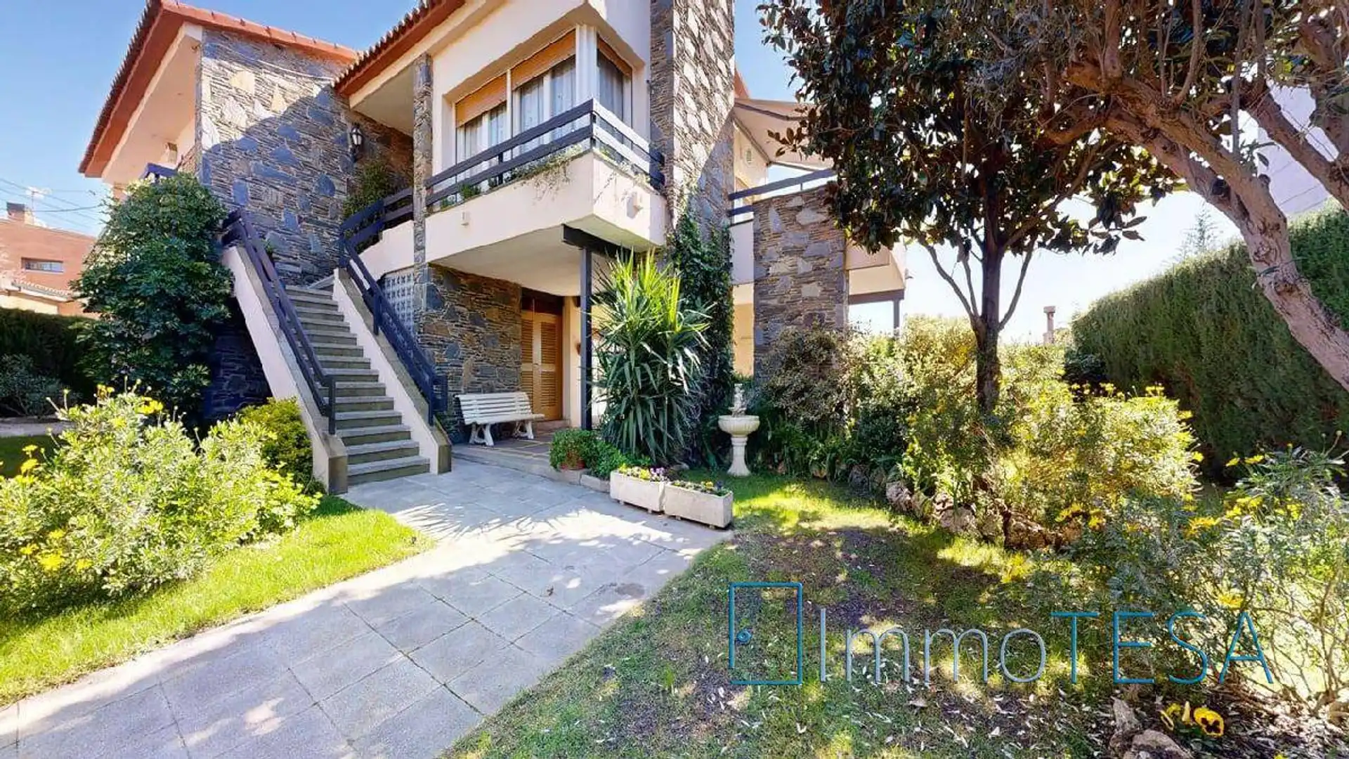 Garden of Houses for sale in Barberà del Vallès  with Heating, Private garden and Terrace