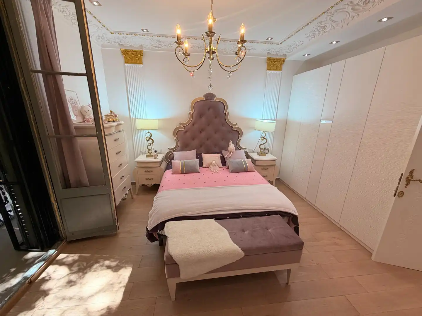 Schlafzimmer von Maisonette zum Verkauf in Barcelona mit Klimaanlage, Terrasse und Balkon