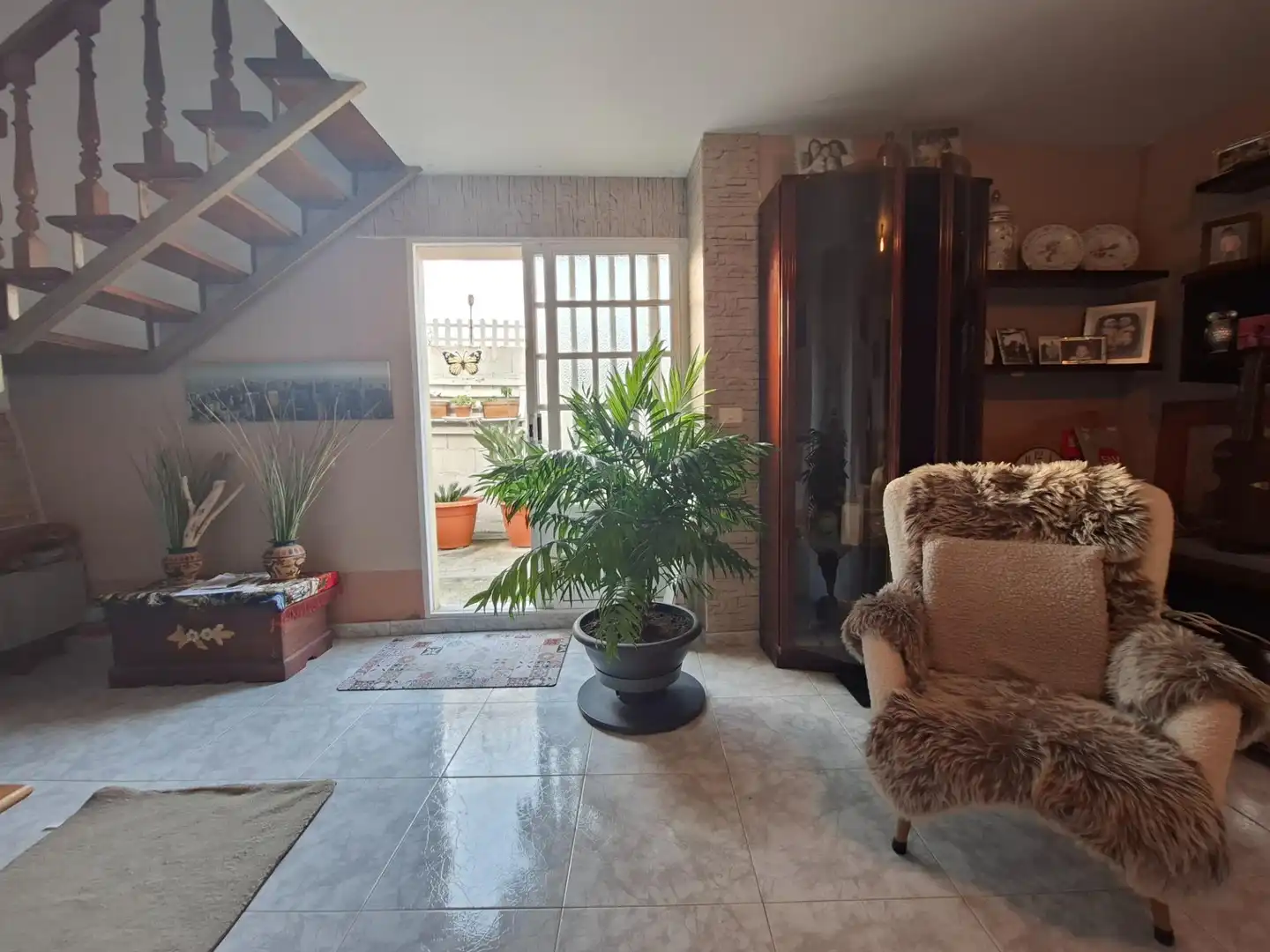 Sala d'estar de Casa o xalet en venda en Vilanova de Arousa, Pontevedra