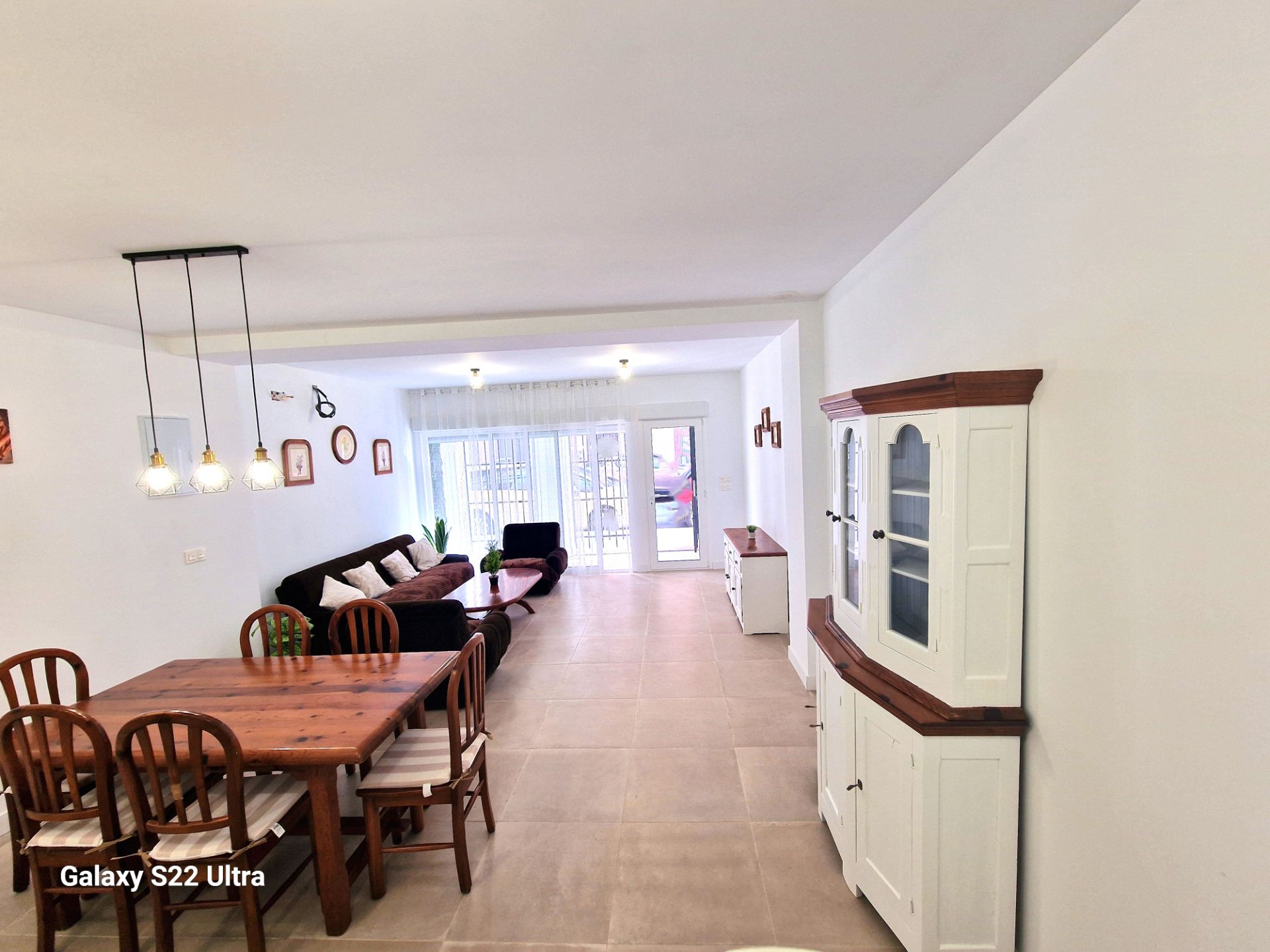 Living room of Planta baja for sale in Elche / Elx  with Air Conditioner, Parquet flooring and Terrace