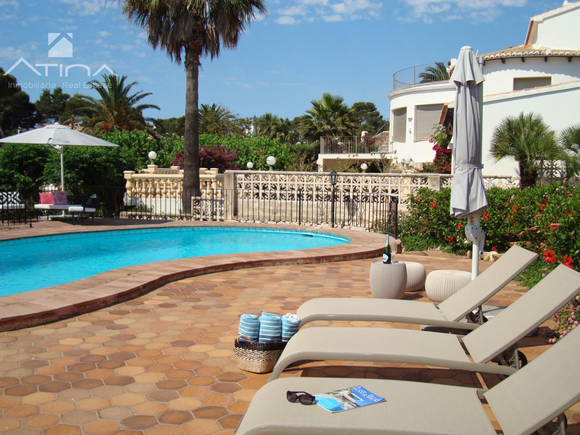 Piscina de Casa o chalet en venta en Jávea / Xàbia con Aire acondicionado, Calefacción y Jardín privado