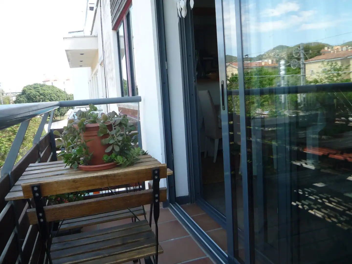 Terrasse von Wohnung zum Verkauf in Sitges mit Klimaanlage, Heizung und Terrasse