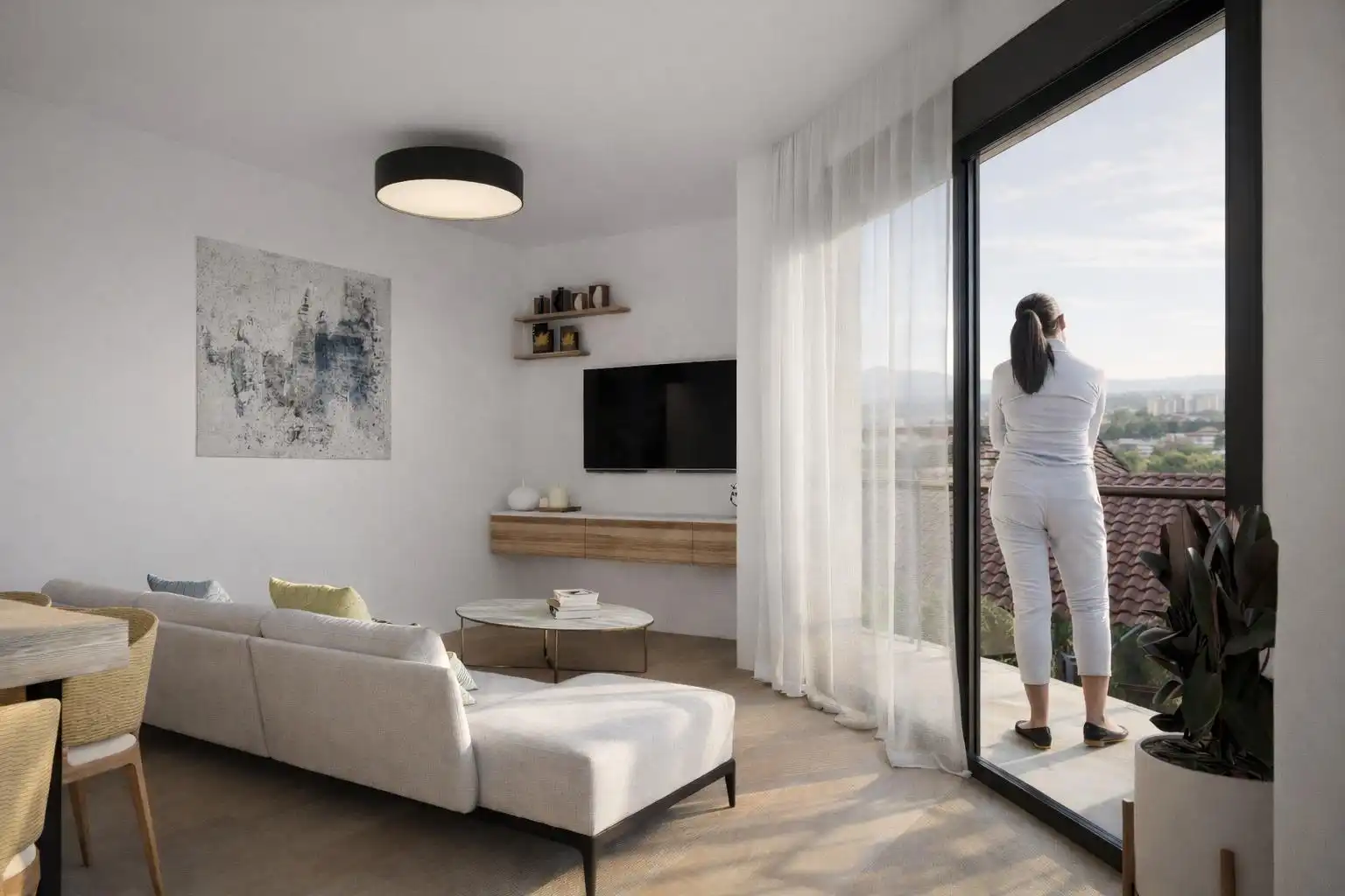 Sala d'estar de Pis en venda en Las Torres de Cotillas