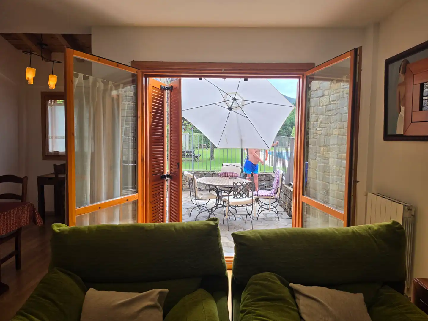 Terrassa de Casa o xalet de lloguer en Biescas, Huesca