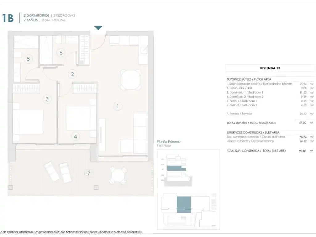 Apartment mit Pool zum Verkauf in Benijófar, imagen 6