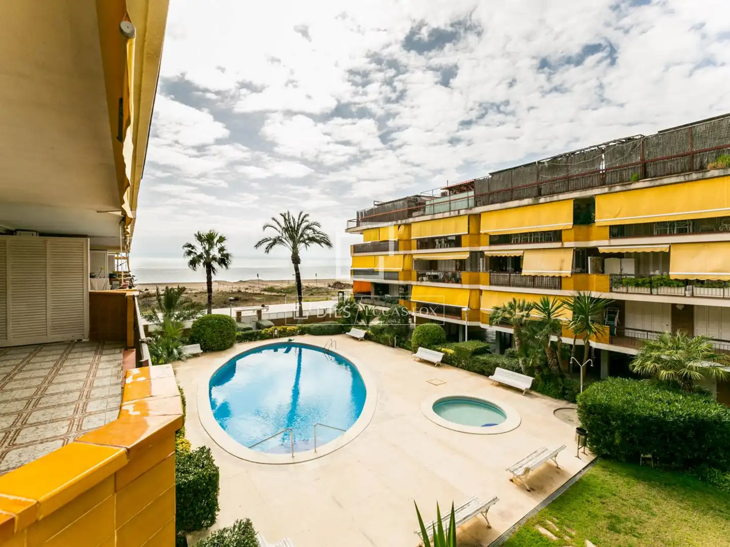 Schlafzimmer von Wohnung zum Verkauf in Castelldefels mit Heizung, Privatgarten und Terrasse