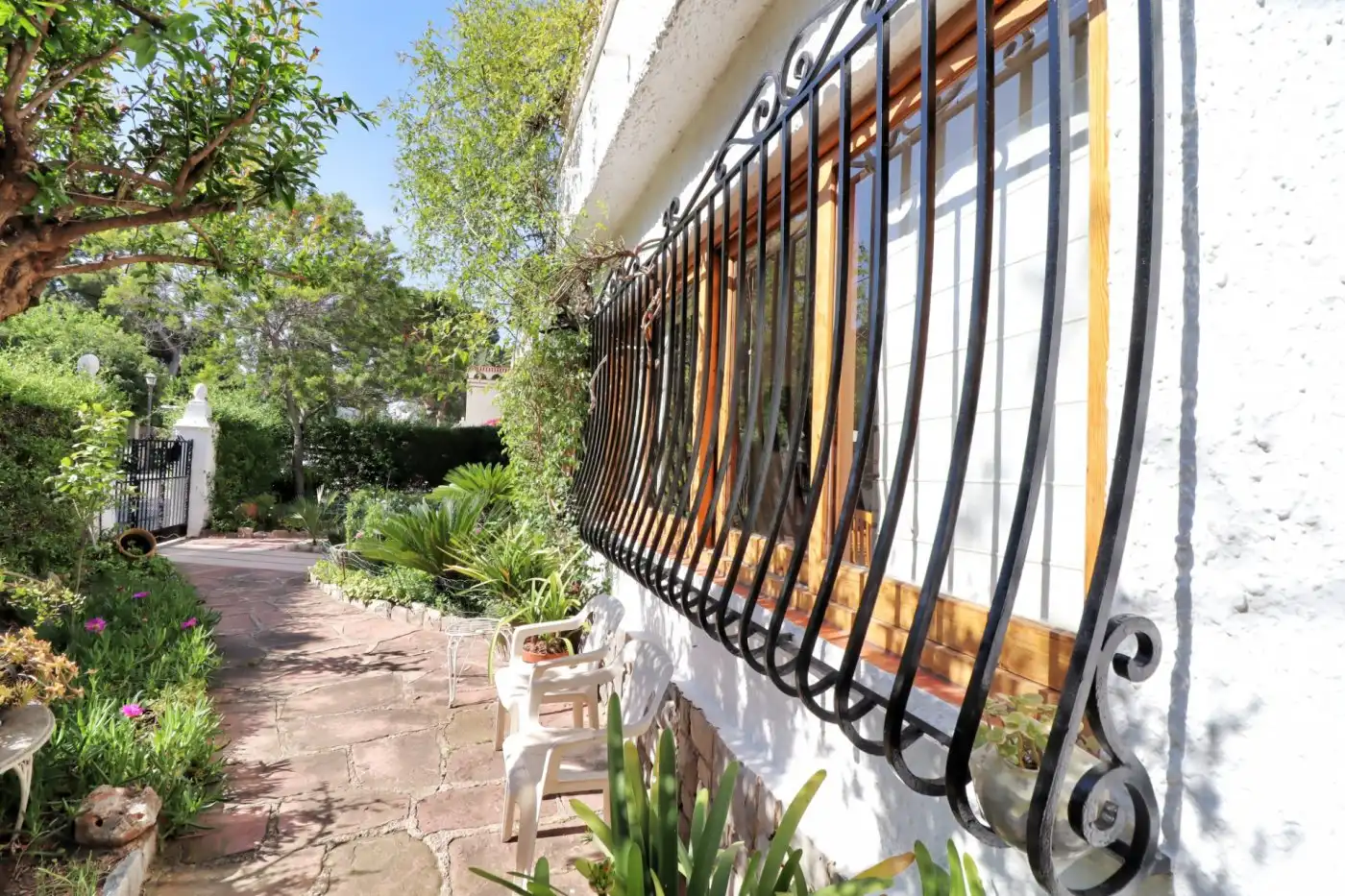 Jardí de Casa o xalet en venda en Rocafort amb Calefacció, Jardí privat i Terrassa