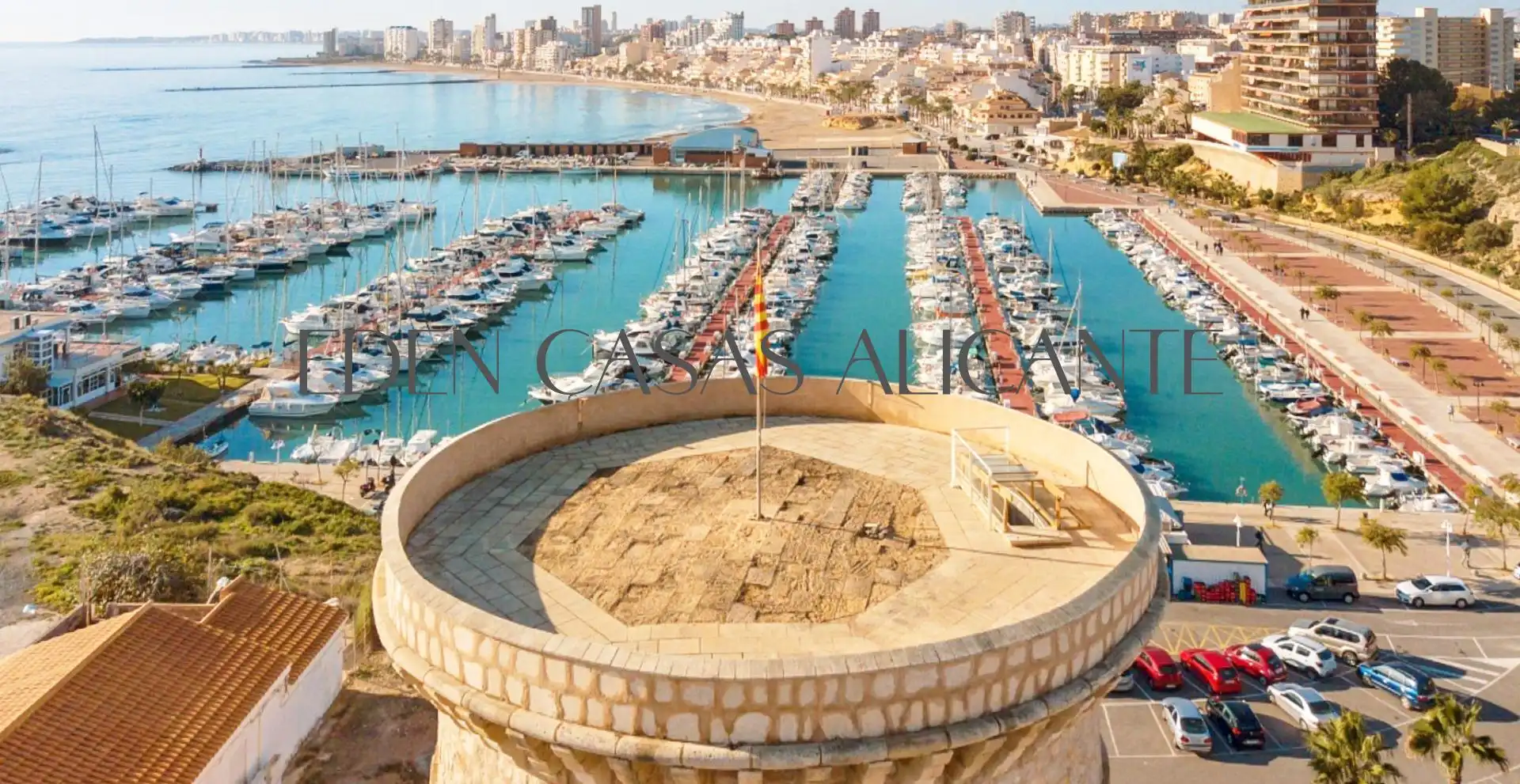 Exterior view of Flat for sale in El Campello  with Air Conditioner, Heating and Private garden