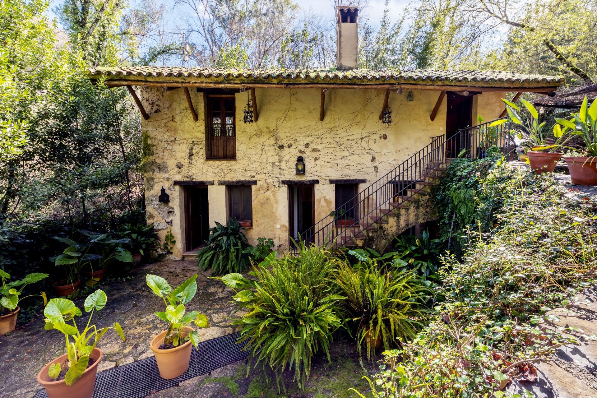 Exterior view of House or chalet for sale in Grazalema  with Heating, Private garden and Terrace