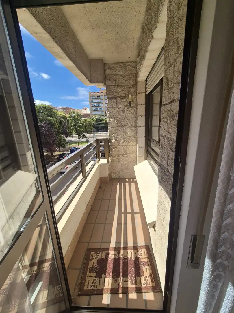 Terrasse von Wohnung zum Verkauf in Palencia mit Heizung, Parkett und Terrasse
