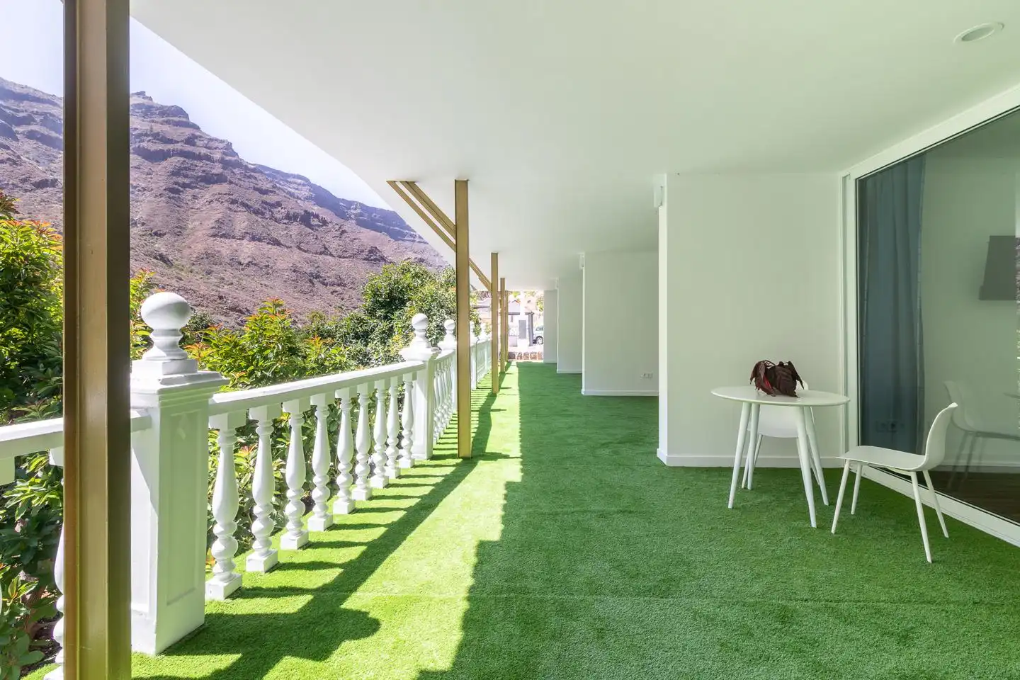 Terrace of Houses for rent in Mogán  with Private garden, Terrace and Swimming Pool