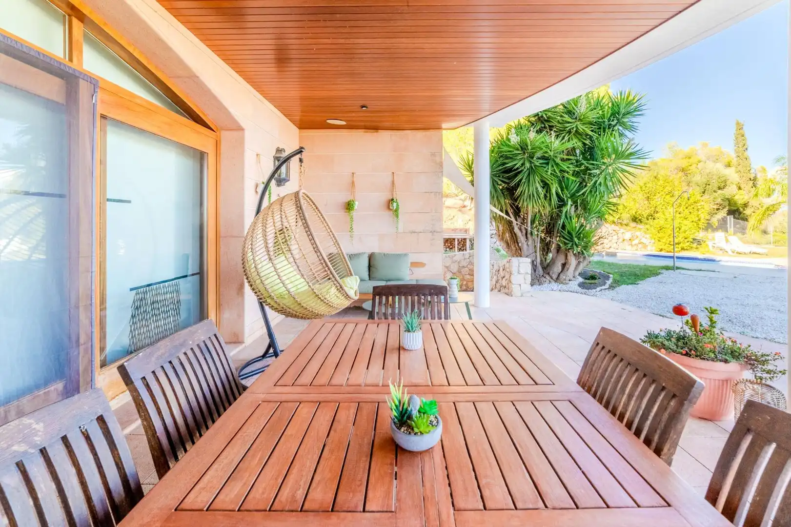 Terraza de Casa o chalet en venta en Cubelles con Aire acondicionado, Calefacción y Jardín privado