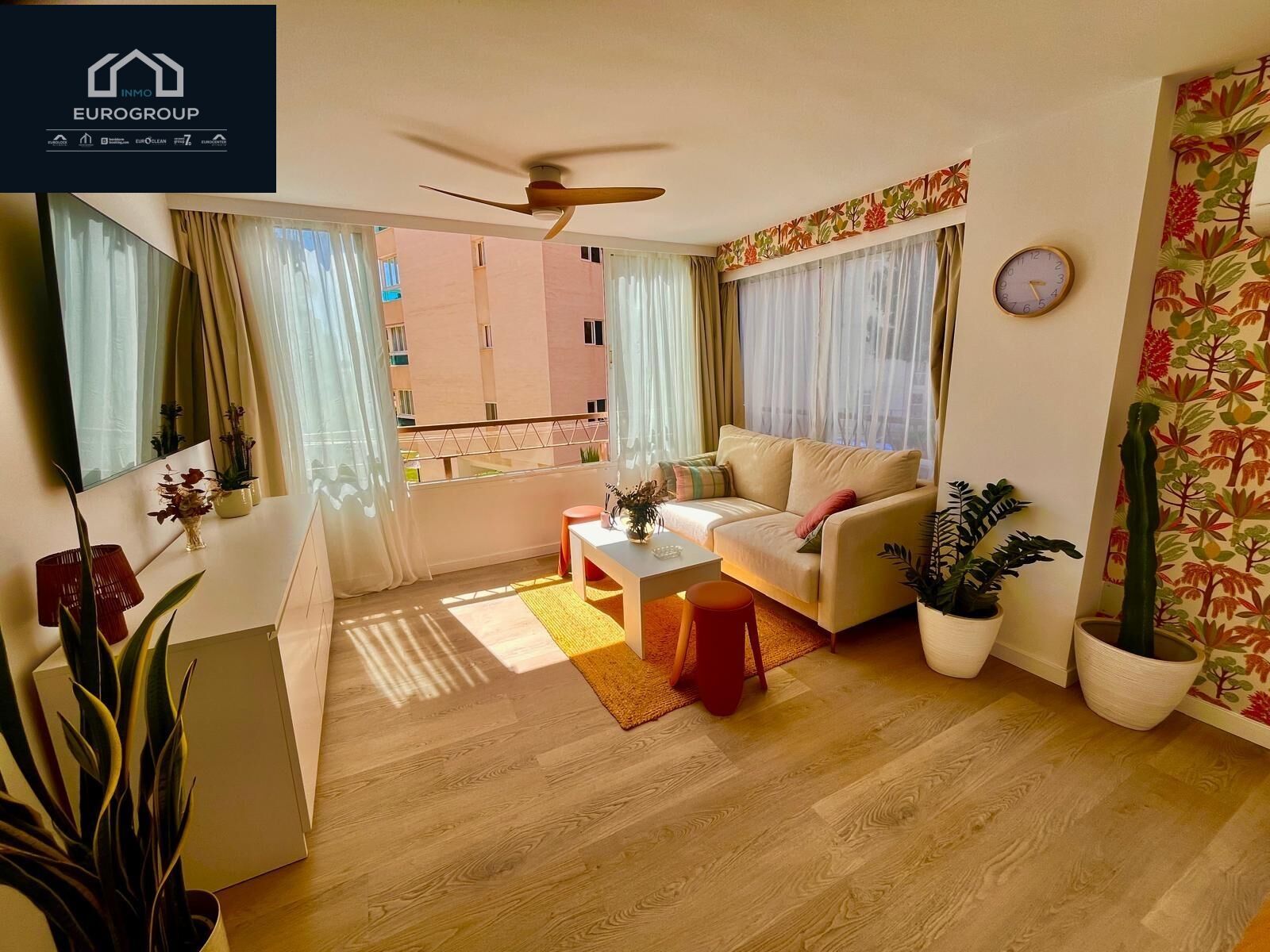 Living room of Apartment to rent in Benidorm  with Community pool