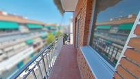 Balcony of Flat to rent in  Madrid Capital  with Terrace, Oven and Pets allowed