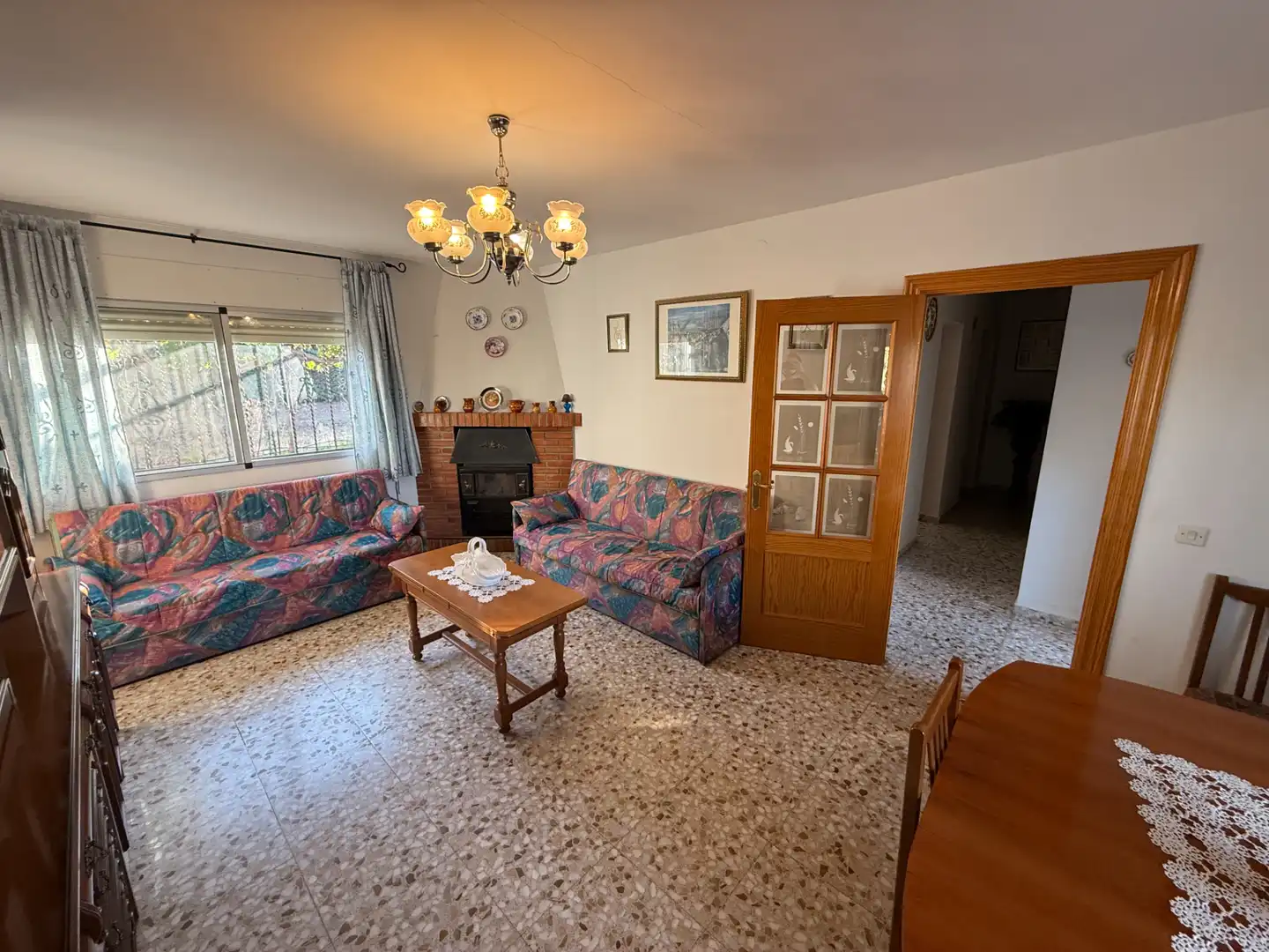 Sala de estar de Casa o chalet en venta en Illana con Calefacción, Jardín privado y Terraza