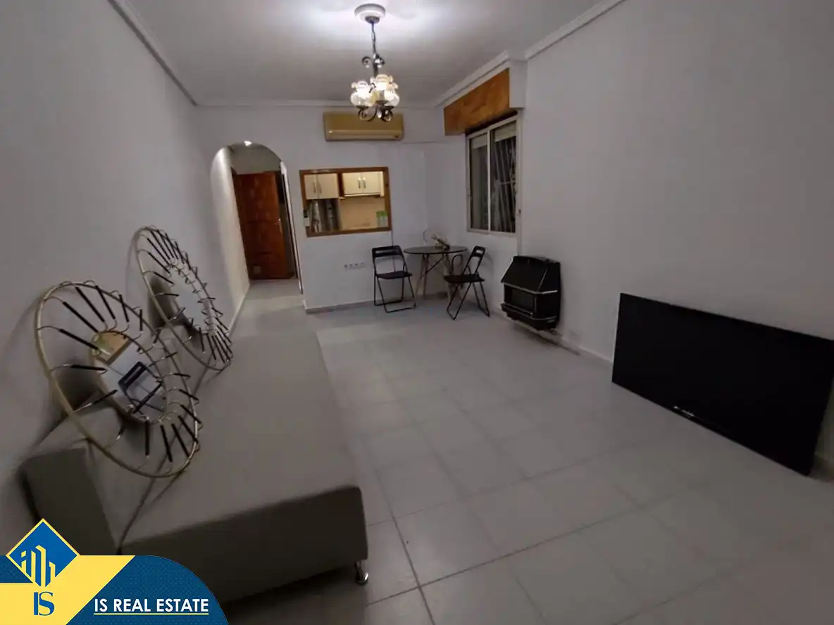 Sala de estar de Apartamento en venta en Torrevieja con Aire acondicionado, Calefacción y Terraza