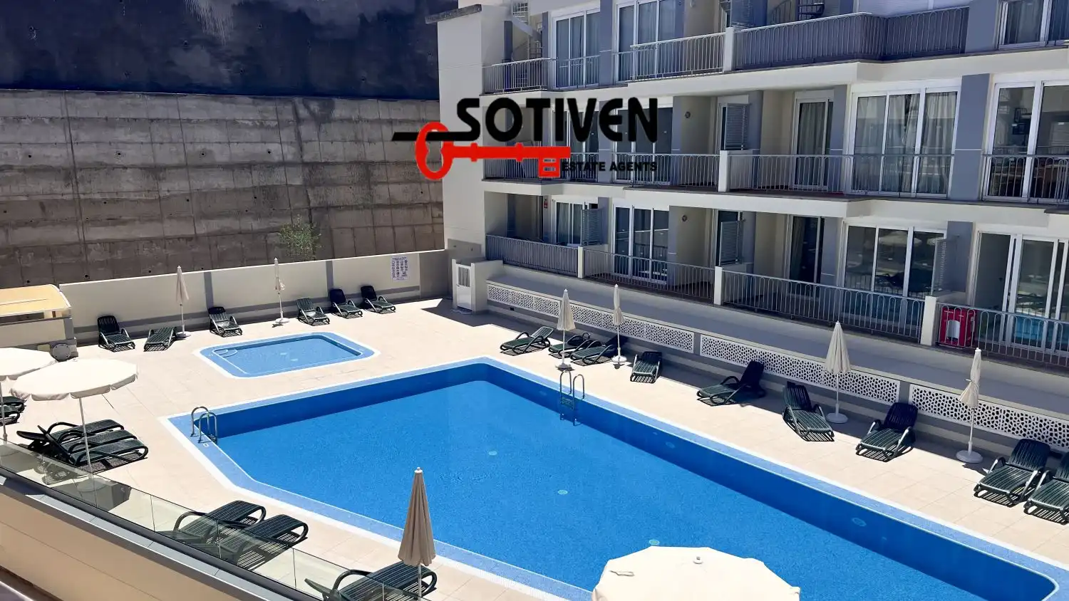 Swimming pool of Apartments for sale in Santiago del Teide  with Terrace, Balcony and Community pool