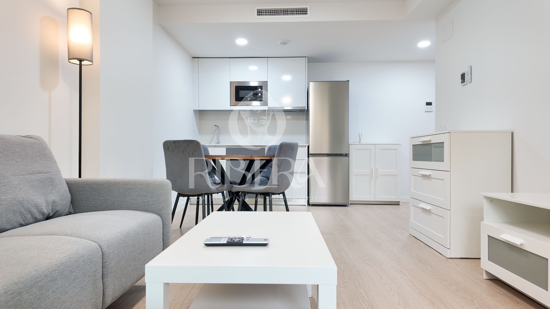 Sala d'estar de Pis de lloguer en  Valencia Capital amb Aire condicionat, Calefacció i Terrassa