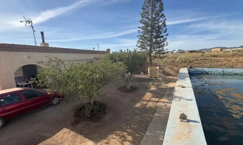 Terrassa de Casa o xalet en venda en Níjar amb Jardí privat, Terrassa i Piscina