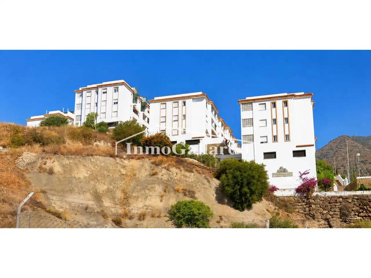 Vista exterior de Piso en venta en Benalmádena con Trastero
