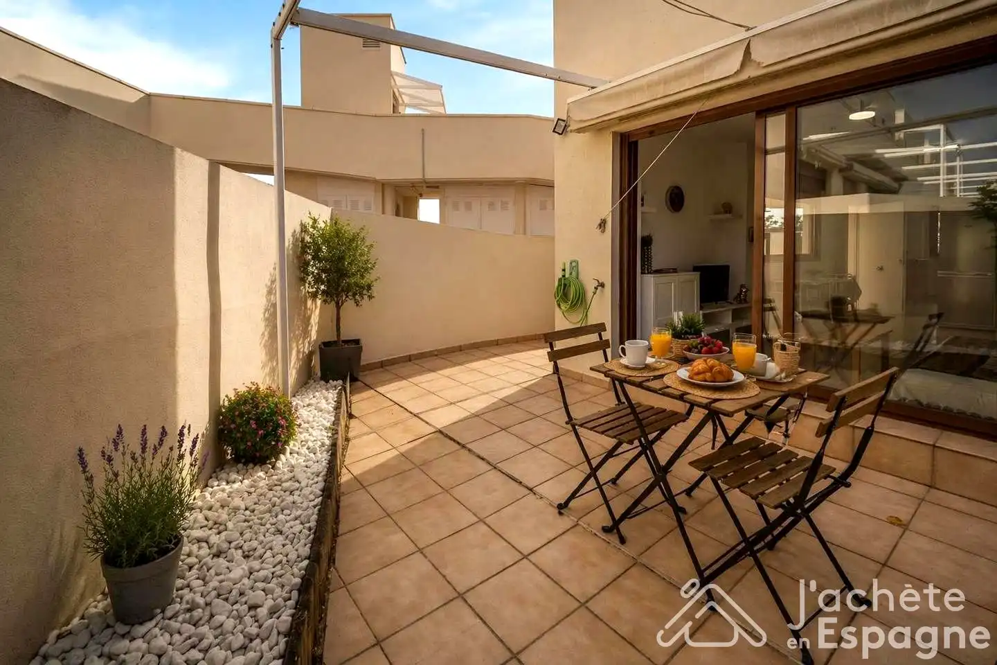 Terraza de Planta baja en venta en San Jorge / Sant Jordi con Aire acondicionado, Jardín privado y Terraza