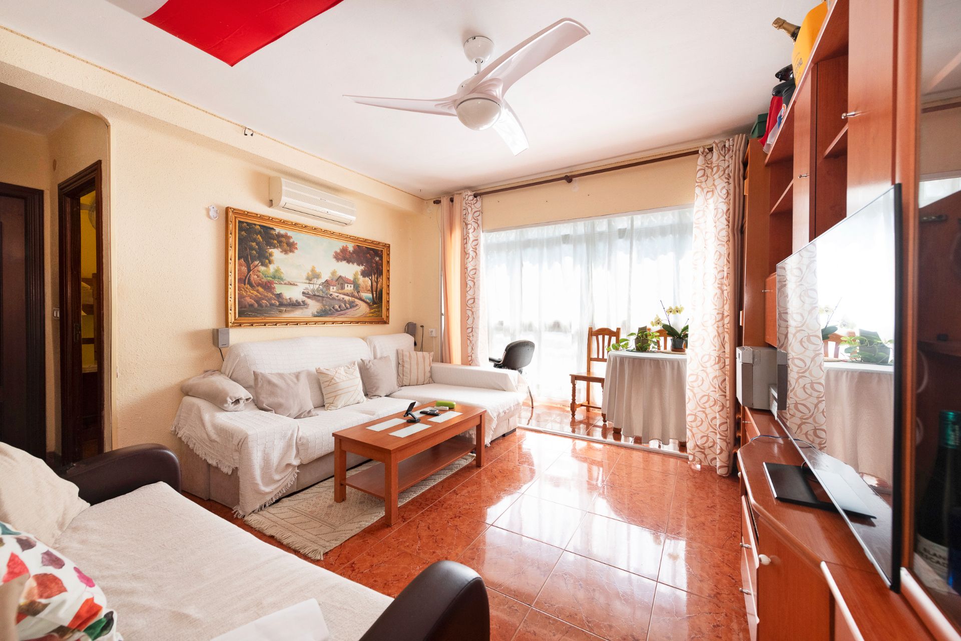 Bedroom of Flat for sale in Málaga Capital