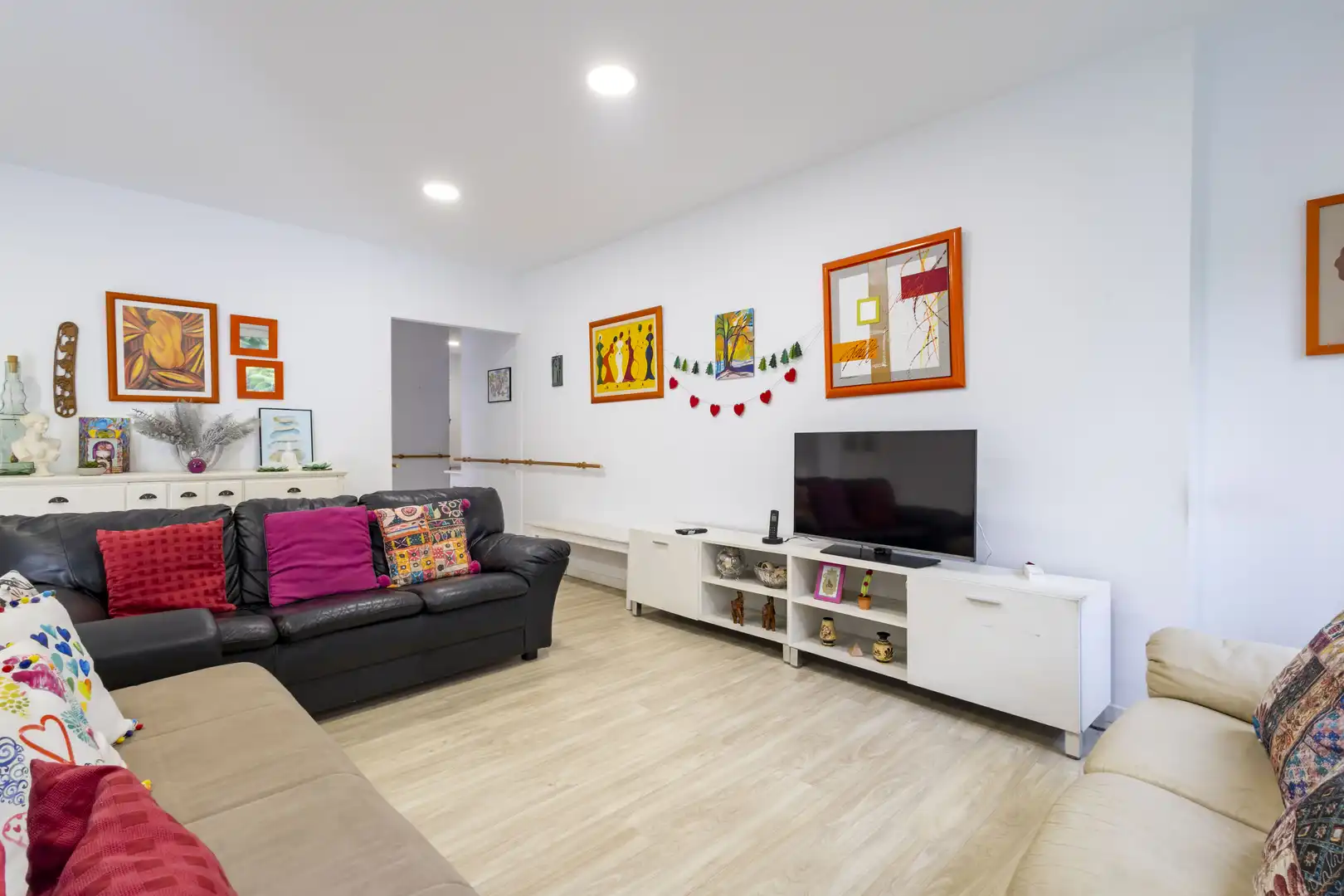 Sala d'estar de Pis en venda en Santa Cruz de Tenerife amb Balcó