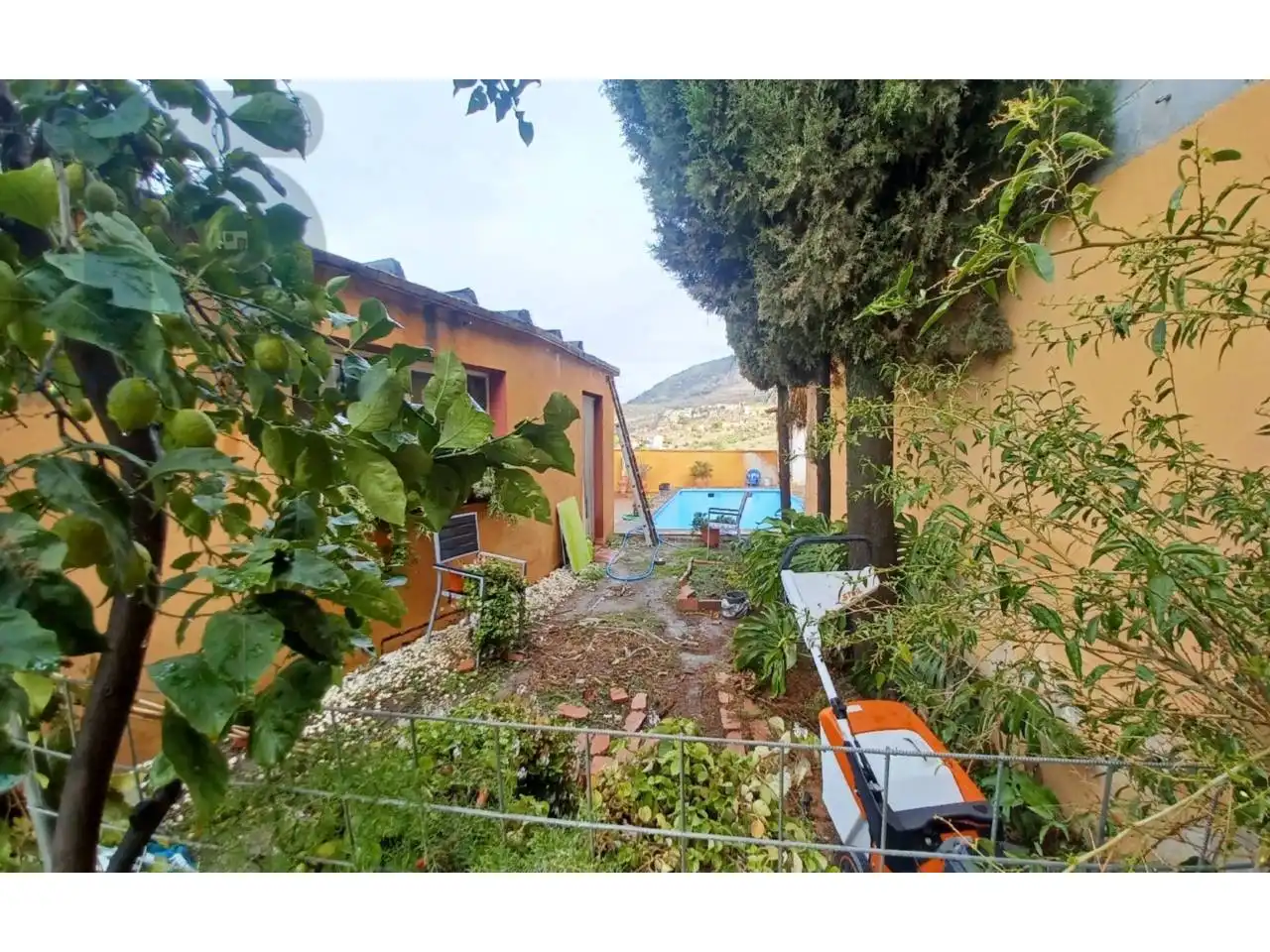 Garden of Country homes for sale in Alfacar  with Swimming Pool and Furnished