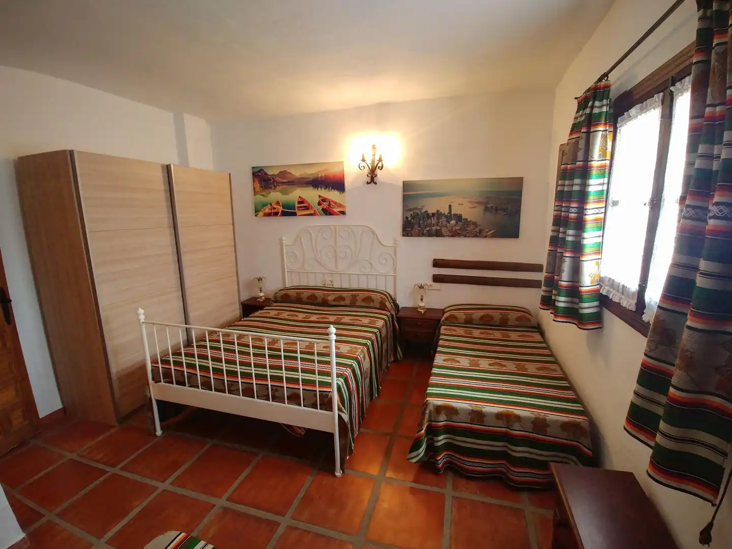 Habitación de Finca rústica en venta en Almogía con Aire acondicionado, Terraza y Piscina