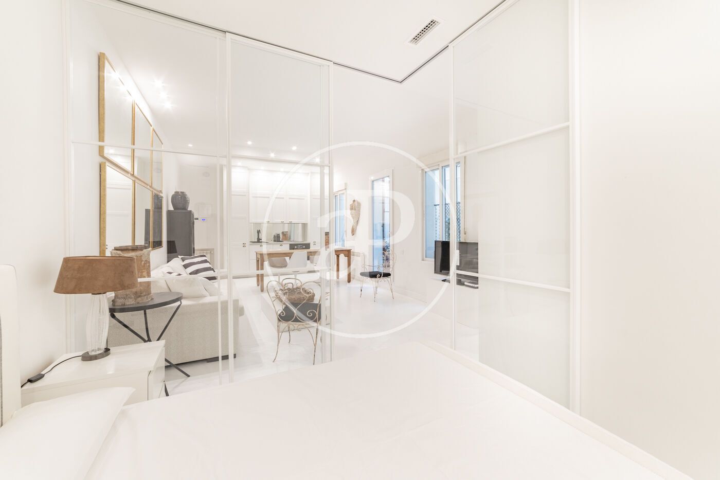Exterior view of Flat for sale in  Madrid Capital  with Air Conditioner, Heating and Storage room