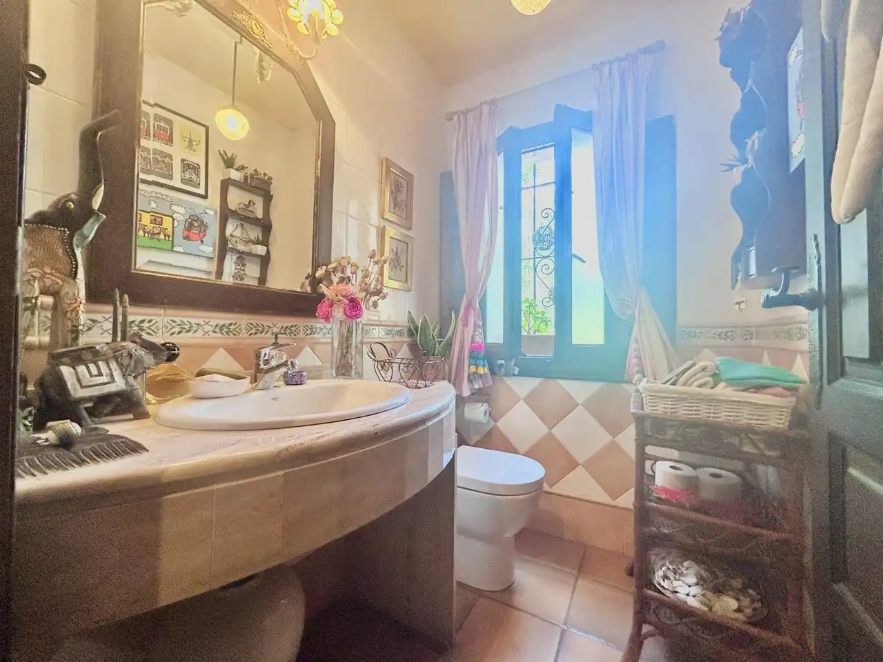 Bathroom of Houses for sale in Alicante / Alacant  with Air Conditioner, Private garden and Terrace
