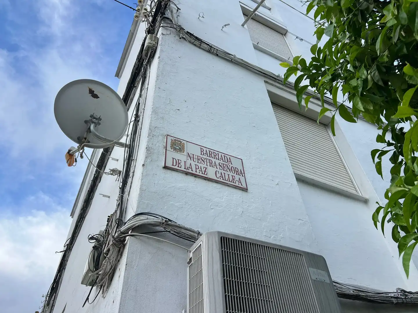 Vista exterior de Piso en venta en Utrera