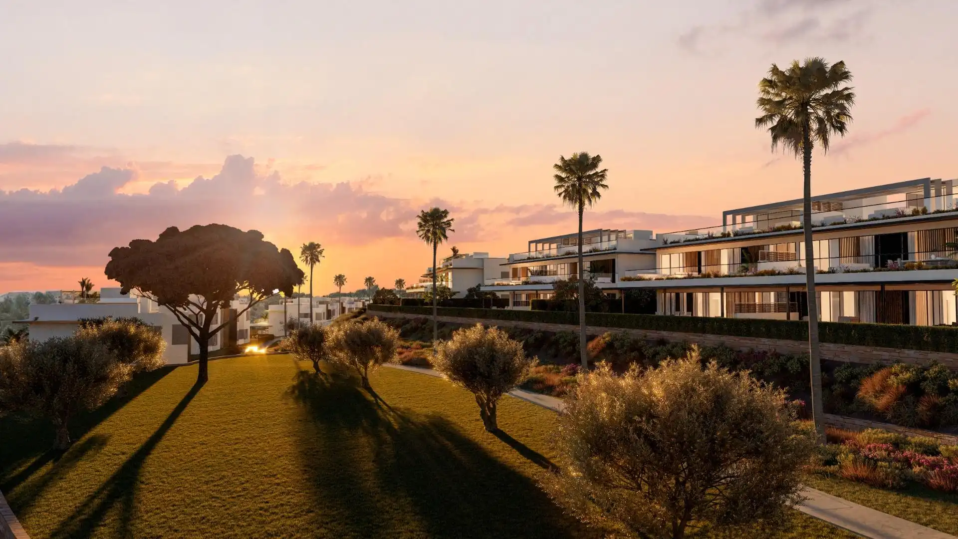Exterior view of Flat for sale in Marbella  with Air Conditioner, Heating and Private garden