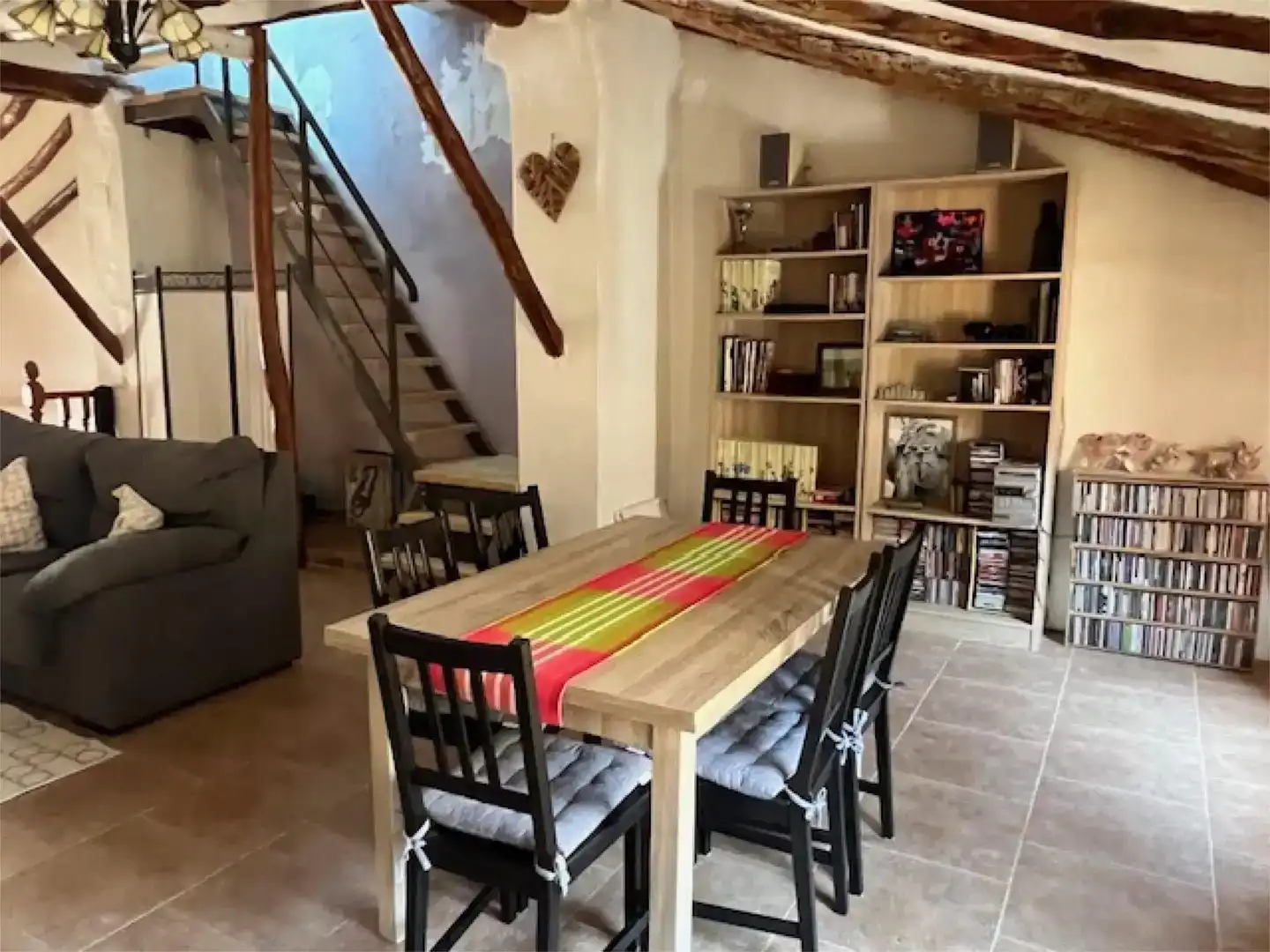 Comedor de Casa adosada en venta en Zarra con Aire acondicionado y Balcón