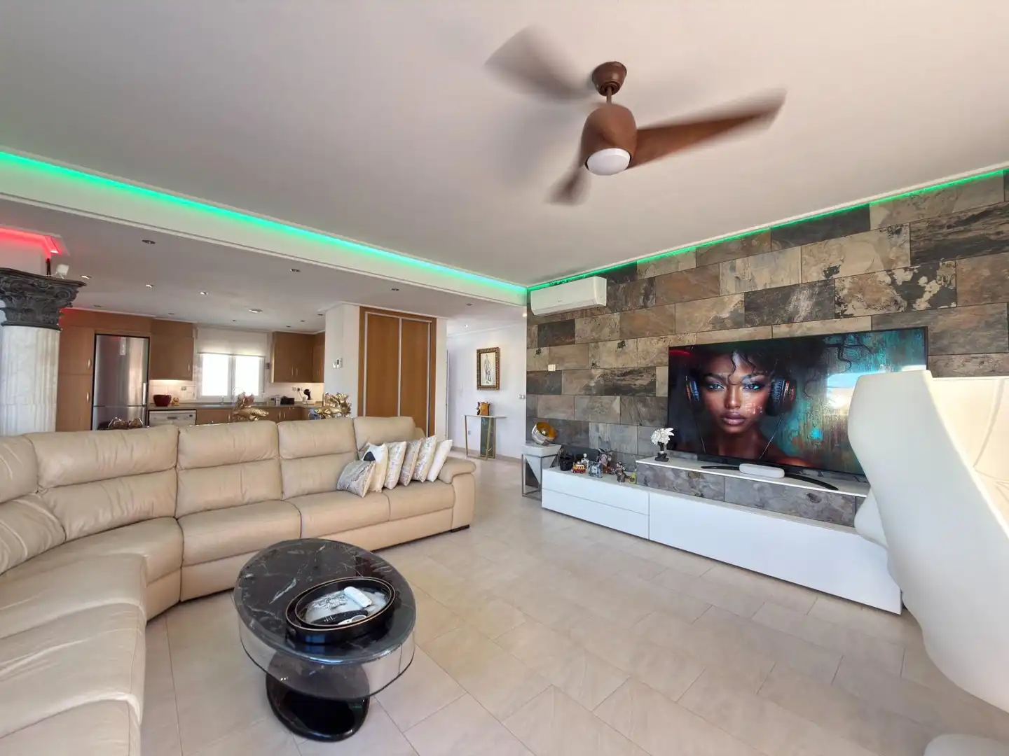 Sala d'estar de Apartament en venda en Orihuela amb Aire condicionat, Calefacció i Jardí privat