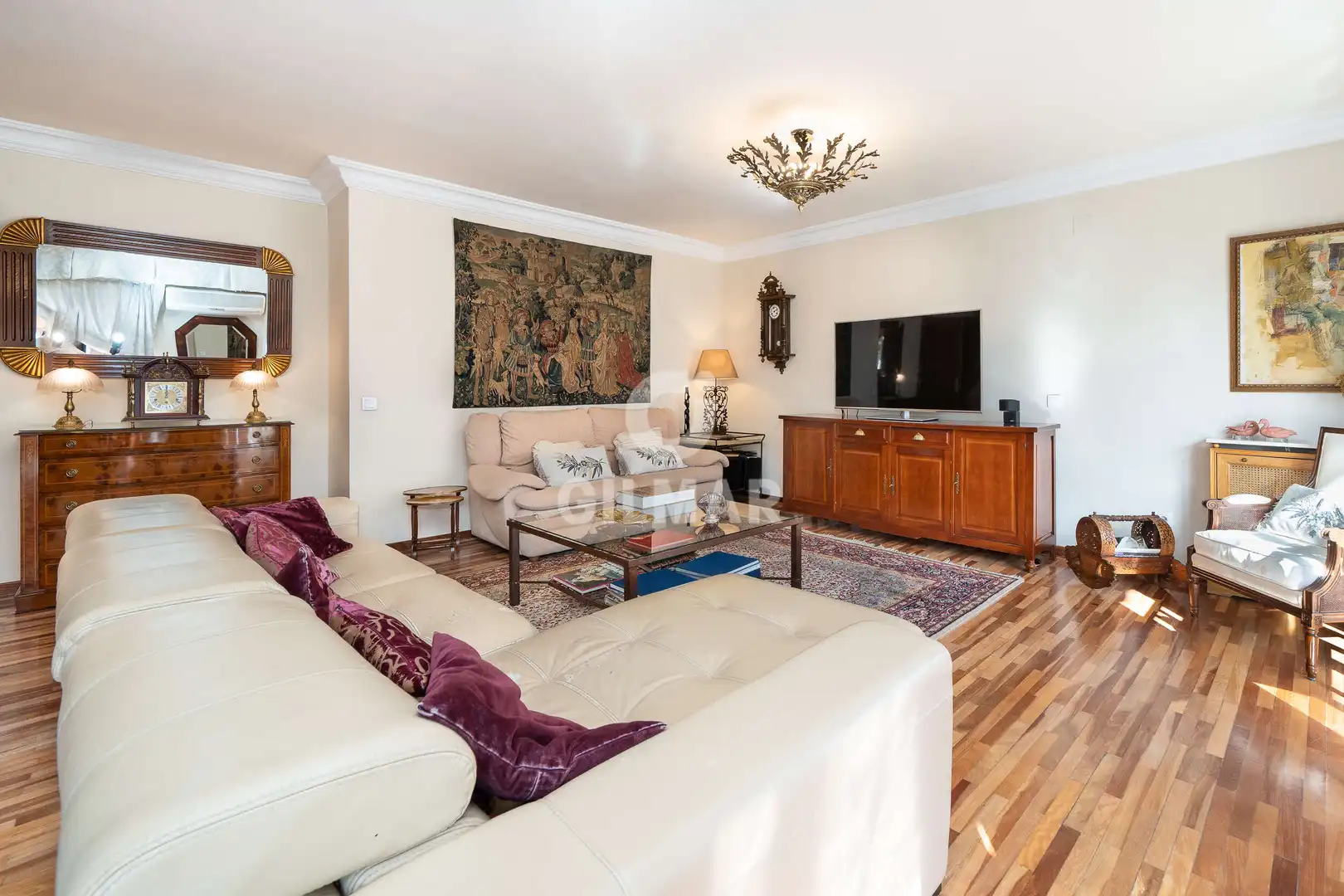 Wohnzimmer von Wohnung zum Verkauf in Madrid mit Heizung, Abstellraum und Balkon