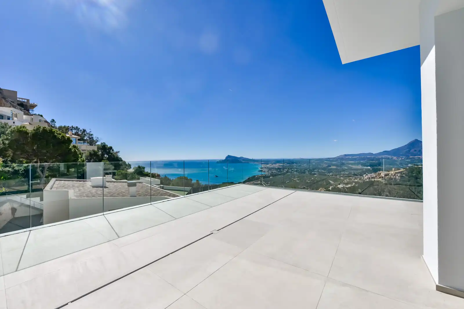 Terraza de Casa o chalet en venta en Altea con Aire acondicionado, Calefacción y Jardín privado