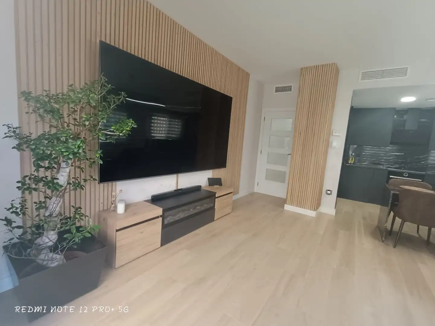 Wohnzimmer von Wohnung zum Verkauf in Calafell mit Klimaanlage, Heizung und Terrasse