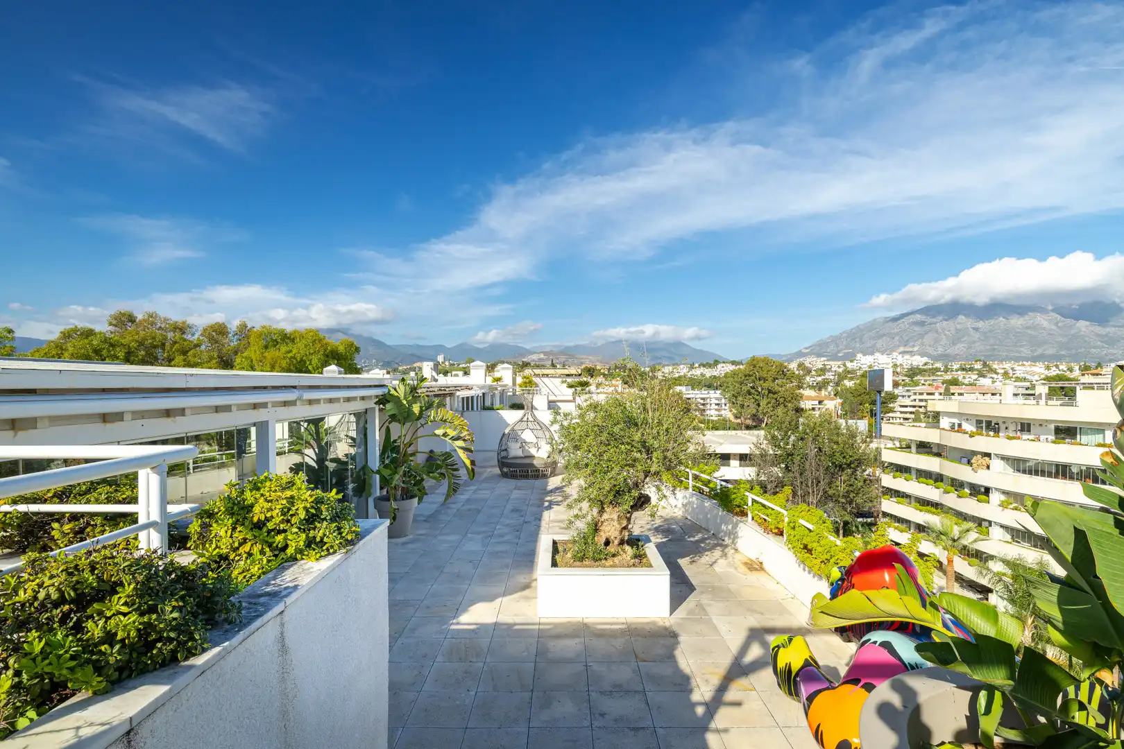 Terraza de Ático en venta en Nueva Andalucía