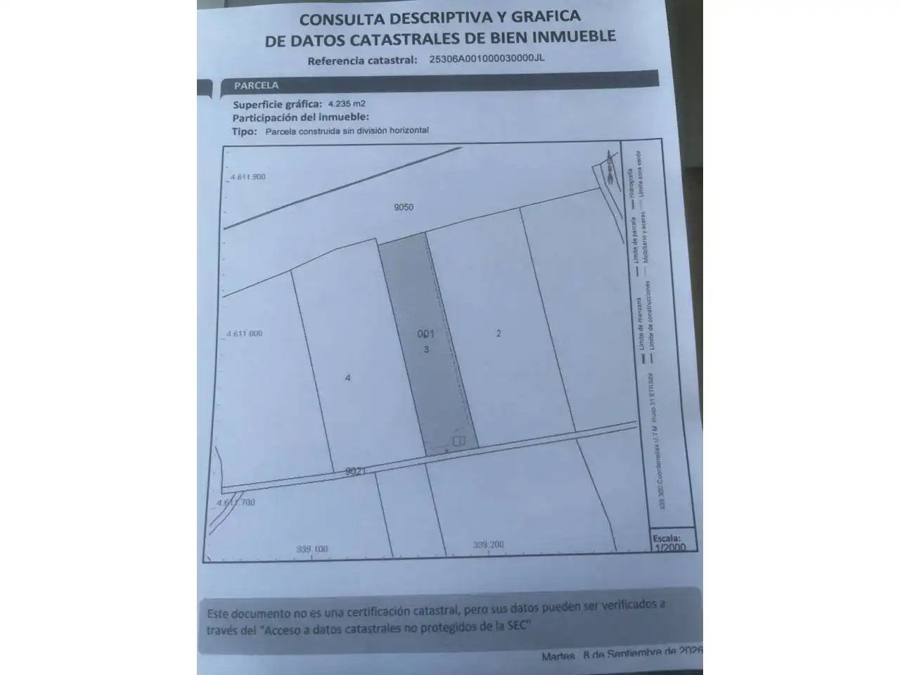 Rural land for sale in Parque Poligon 1 Parcela 3, imagen 2