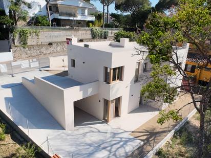 Vista exterior de Casa o xalet en venda en La Roca del Vallès amb Aire condicionat